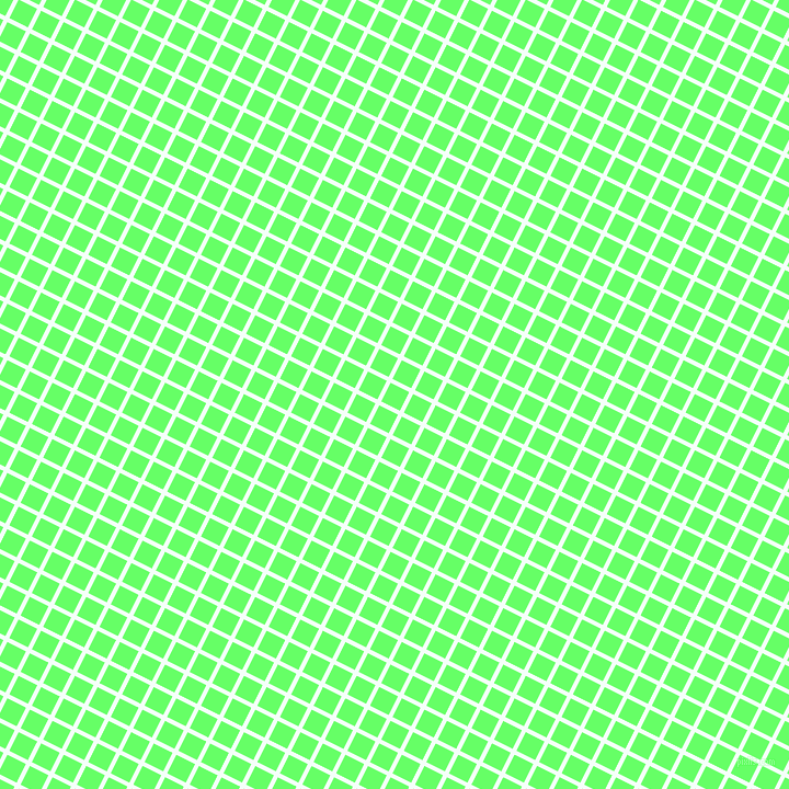 63/153 degree angle diagonal checkered chequered lines, 4 pixel line width, 19 pixel square size, Mint Cream and Screamin