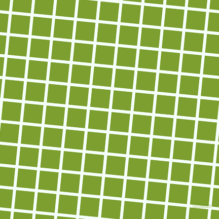 84/174 degree angle diagonal checkered chequered lines, 6 pixel line width, 37 pixel square size, Mint Cream and Sushi plaid checkered seamless tileable