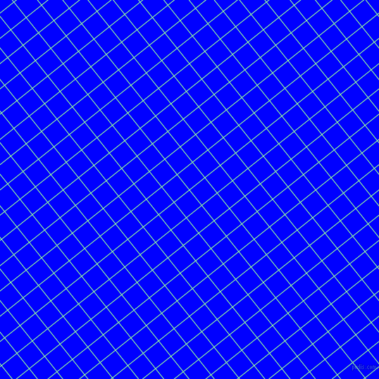 39/129 degree angle diagonal checkered chequered lines, 1 pixel line width, 27 pixel square size, Mint Green and Blue plaid checkered seamless tileable