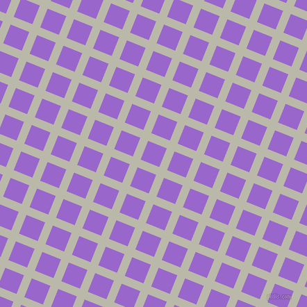 68/158 degree angle diagonal checkered chequered lines, 12 pixel lines width, 29 pixel square sizeMist Grey and Amethyst plaid checkered seamless tileable