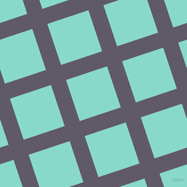 18/108 degree angle diagonal checkered chequered lines, 51 pixel line width, 139 pixel square size, Mobster and Riptide plaid checkered seamless tileable