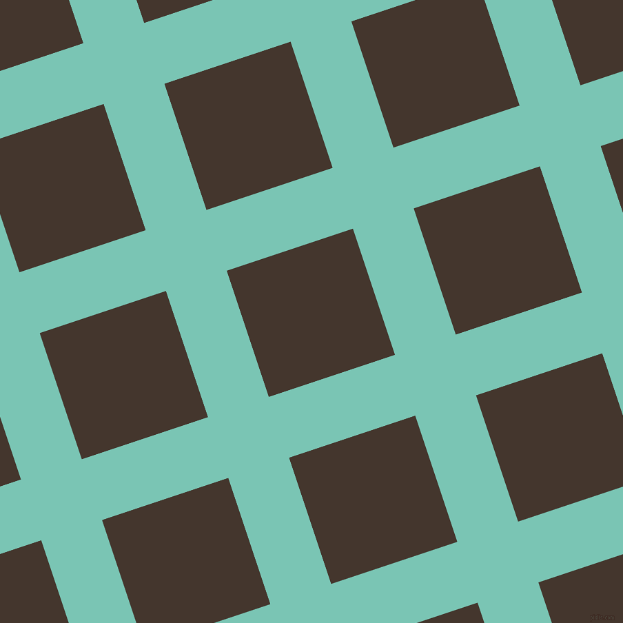 18/108 degree angle diagonal checkered chequered lines, 93 pixel line width, 193 pixel square size, Monte Carlo and Tobago plaid checkered seamless tileable