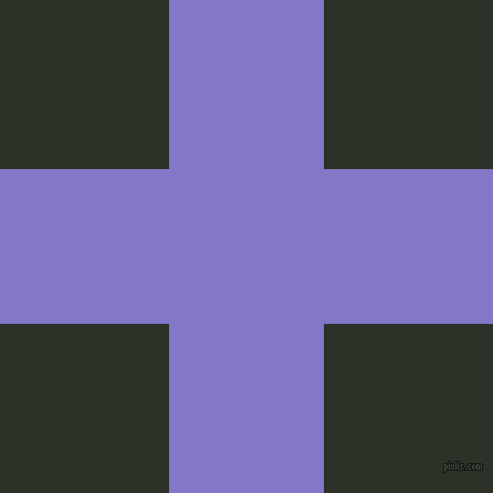 checkered chequered horizontal vertical lines, 140 pixel line width, 306 pixel square size, Moody Blue and Black Forest plaid checkered seamless tileable