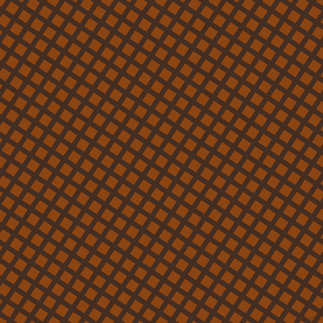 56/146 degree angle diagonal checkered chequered lines, 10 pixel line width, 20 pixel square sizeMorocco Brown and Saddle Brown plaid checkered seamless tileable