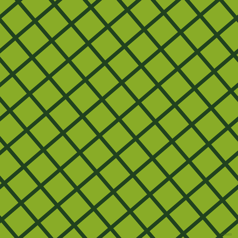 41/131 degree angle diagonal checkered chequered lines, 13 pixel lines width, 76 pixel square size, Myrtle and Limerick plaid checkered seamless tileable