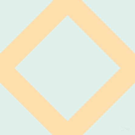 45/135 degree angle diagonal checkered chequered lines, 67 pixel line width, 247 pixel square size, Navajo White and Clear Day plaid checkered seamless tileable