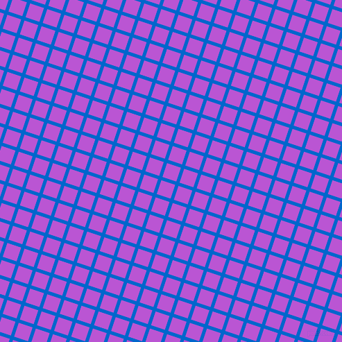 72/162 degree angle diagonal checkered chequered lines, 5 pixel line width, 21 pixel square size, Navy Blue and Medium Orchid plaid checkered seamless tileable