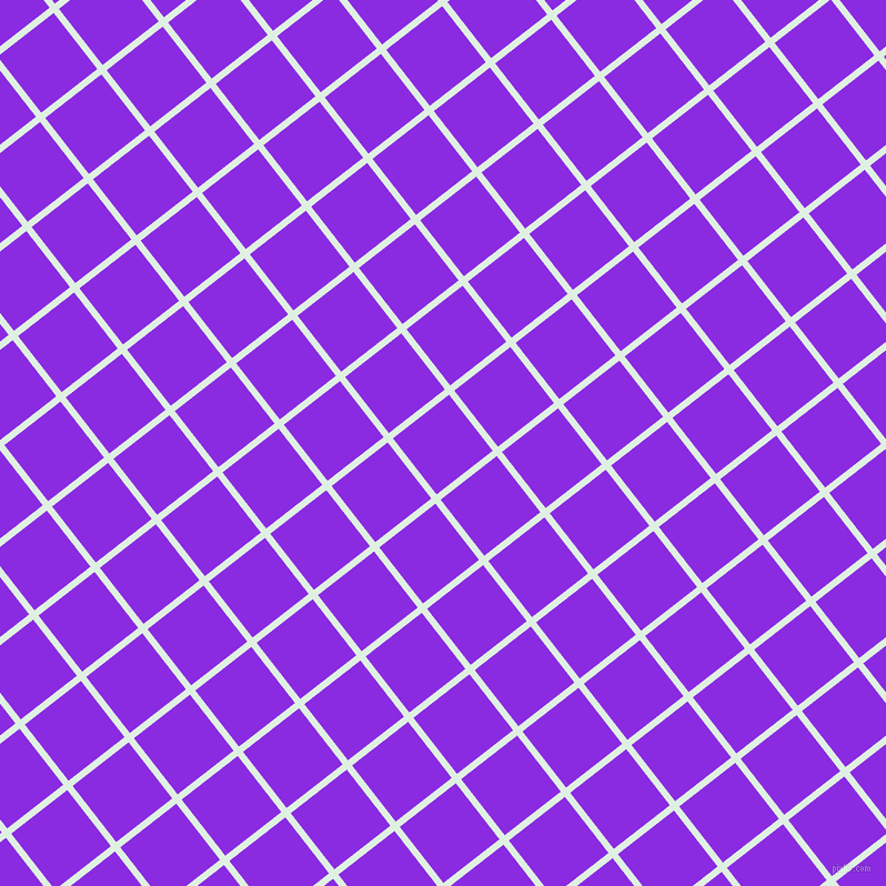 38/128 degree angle diagonal checkered chequered lines, 6 pixel lines width, 64 pixel square size, Off Green and Blue Violet plaid checkered seamless tileable