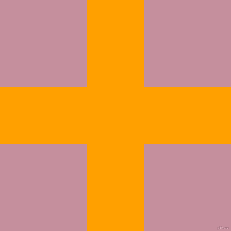 checkered chequered horizontal vertical lines, 186 pixel line width, 568 pixel square size, Orange Peel and Viola plaid checkered seamless tileable