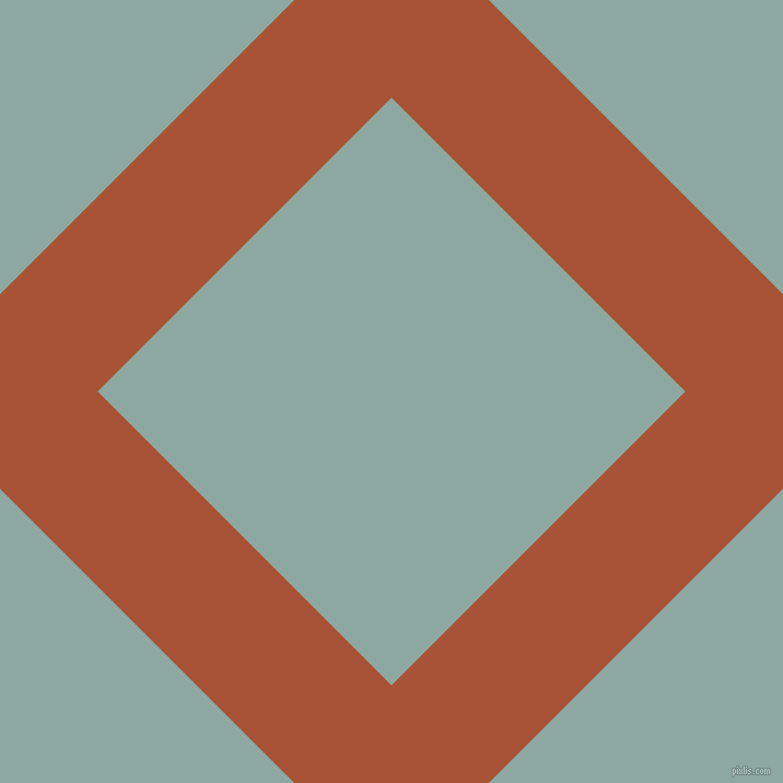 45/135 degree angle diagonal checkered chequered lines, 126 pixel lines width, 380 pixel square size, Orange Roughy and Cascade plaid checkered seamless tileable