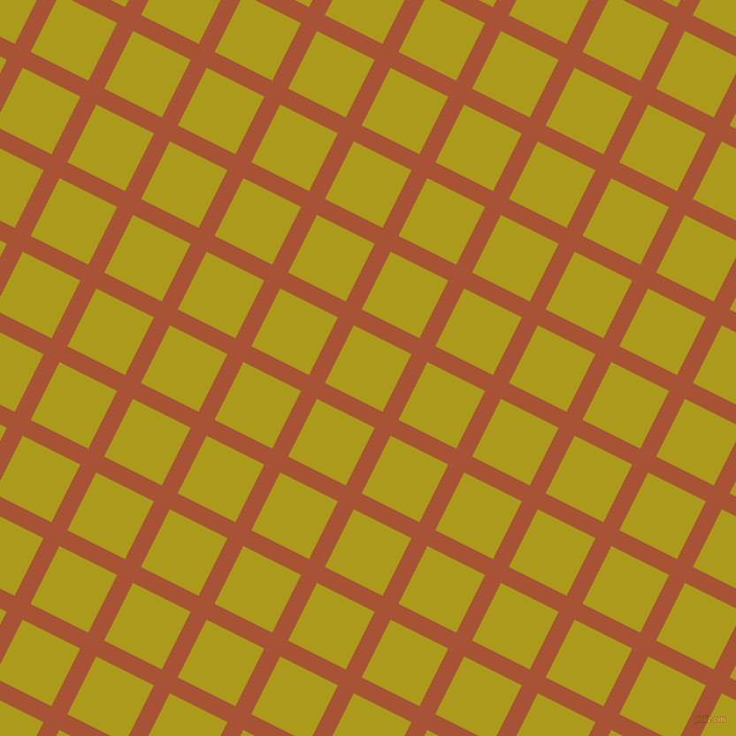 63/153 degree angle diagonal checkered chequered lines, 20 pixel lines width, 73 pixel square size, Orange Roughy and Lucky plaid checkered seamless tileable