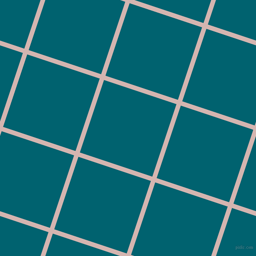 72/162 degree angle diagonal checkered chequered lines, 9 pixel line width, 151 pixel square size, Oyster Pink and Blue Lagoon plaid checkered seamless tileable