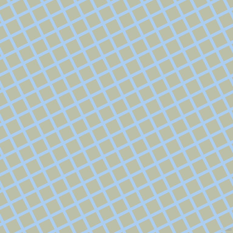 27/117 degree angle diagonal checkered chequered lines, 10 pixel line width, 39 pixel square size, Pale Cornflower Blue and Beryl Green plaid checkered seamless tileable