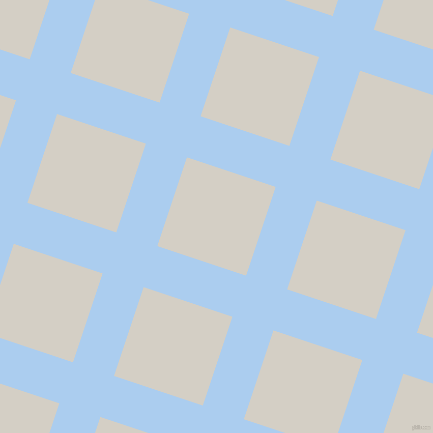 72/162 degree angle diagonal checkered chequered lines, 85 pixel lines width, 184 pixel square size, Pale Cornflower Blue and Westar plaid checkered seamless tileable