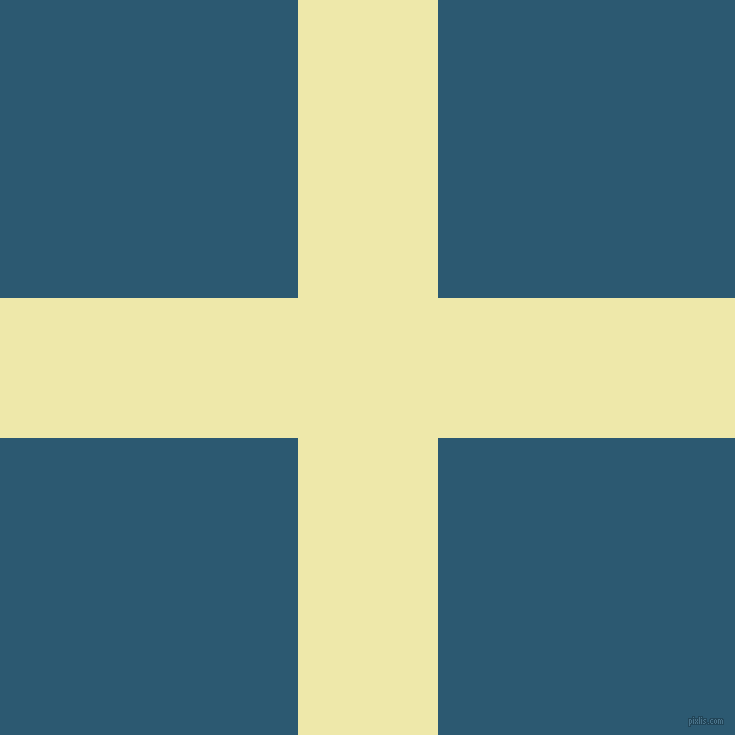 checkered chequered horizontal vertical lines, 140 pixel line width, 595 pixel square size, Pale Goldenrod and Chathams Blue plaid checkered seamless tileable