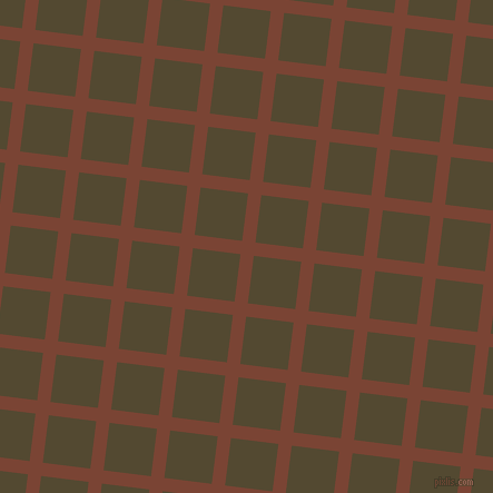 83/173 degree angle diagonal checkered chequered lines, 12 pixel line width, 43 pixel square size, Peanut and Punga plaid checkered seamless tileable