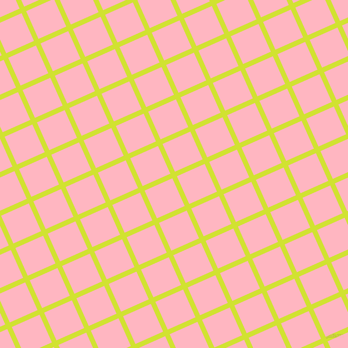 24/114 degree angle diagonal checkered chequered lines, 10 pixel line width, 61 pixel square size, Pear and Light Pink plaid checkered seamless tileable