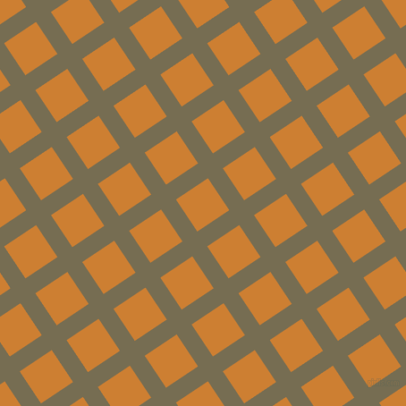 34/124 degree angle diagonal checkered chequered lines, 20 pixel lines width, 43 pixel square size, Peat and Bronze plaid checkered seamless tileable