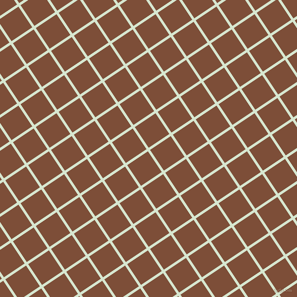 34/124 degree angle diagonal checkered chequered lines, 5 pixel line width, 49 pixel square size, Peppermint and Cigar plaid checkered seamless tileable