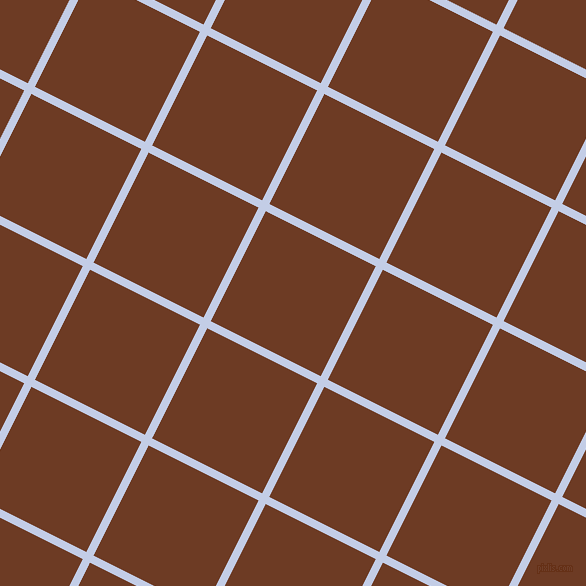 63/153 degree angle diagonal checkered chequered lines, 8 pixel lines width, 123 pixel square size, Periwinkle and New Amber plaid checkered seamless tileable