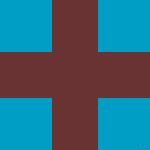 checkered chequered horizontal vertical lines, 181 pixel line width, 418 pixel square size, Persian Plum and Pacific Blue plaid checkered seamless tileable