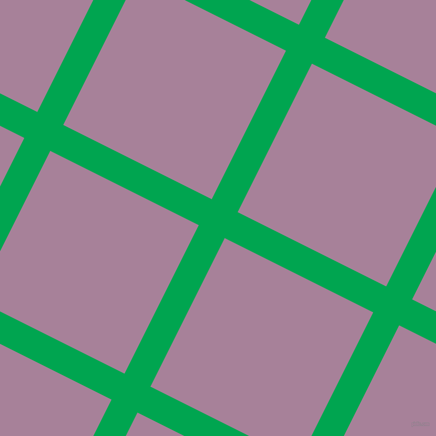 63/153 degree angle diagonal checkered chequered lines, 58 pixel lines width, 332 pixel square size, Pigment Green and Bouquet plaid checkered seamless tileable