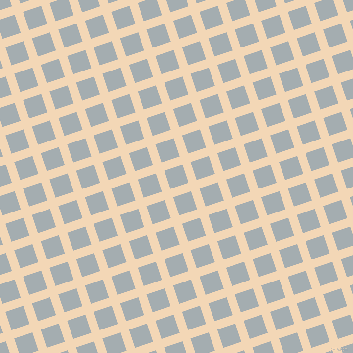 18/108 degree angle diagonal checkered chequered lines, 18 pixel lines width, 39 pixel square size, Pink Lady and Gull Grey plaid checkered seamless tileable