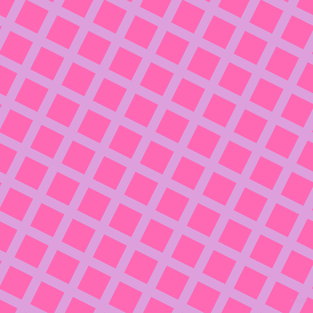 63/153 degree angle diagonal checkered chequered lines, 19 pixel line width, 51 pixel square size, Plum and Hot Pink plaid checkered seamless tileable