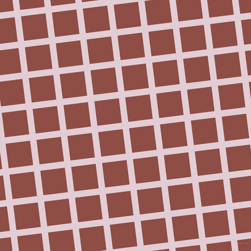 7/97 degree angle diagonal checkered chequered lines, 22 pixel line width, 84 pixel square sizePrim and Matrix plaid checkered seamless tileable