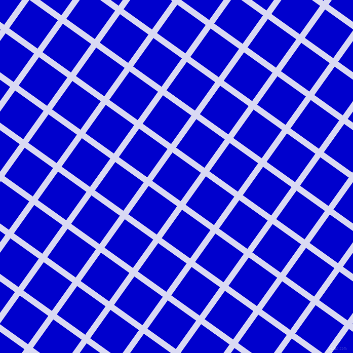 54/144 degree angle diagonal checkered chequered lines, 12 pixel lines width, 69 pixel square size, Quartz and Medium Blue plaid checkered seamless tileable