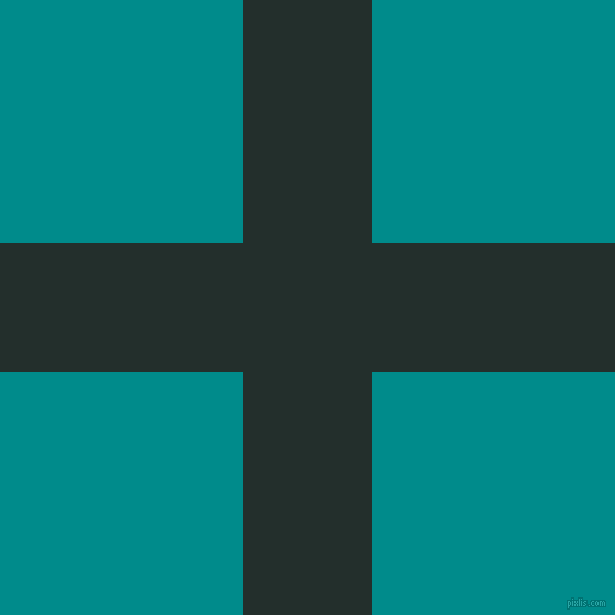 checkered chequered horizontal vertical lines, 117 pixel line width, 444 pixel square size, Racing Green and Dark Cyan plaid checkered seamless tileable