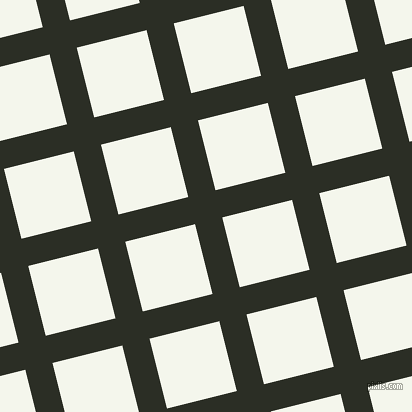14/104 degree angle diagonal checkered chequered lines, 28 pixel lines width, 72 pixel square size, Rangoon Green and Twilight Blue plaid checkered seamless tileable