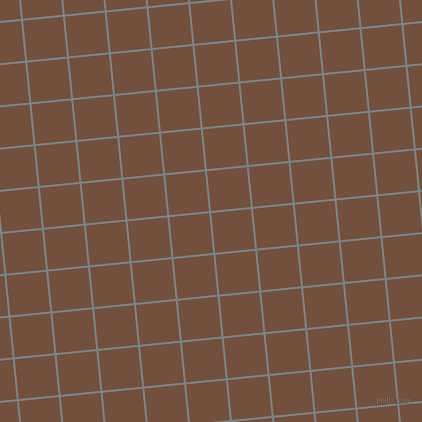 6/96 degree angle diagonal checkered chequered lines, 2 pixel line width, 40 pixel square size, Regent Grey and Old Copper plaid checkered seamless tileable