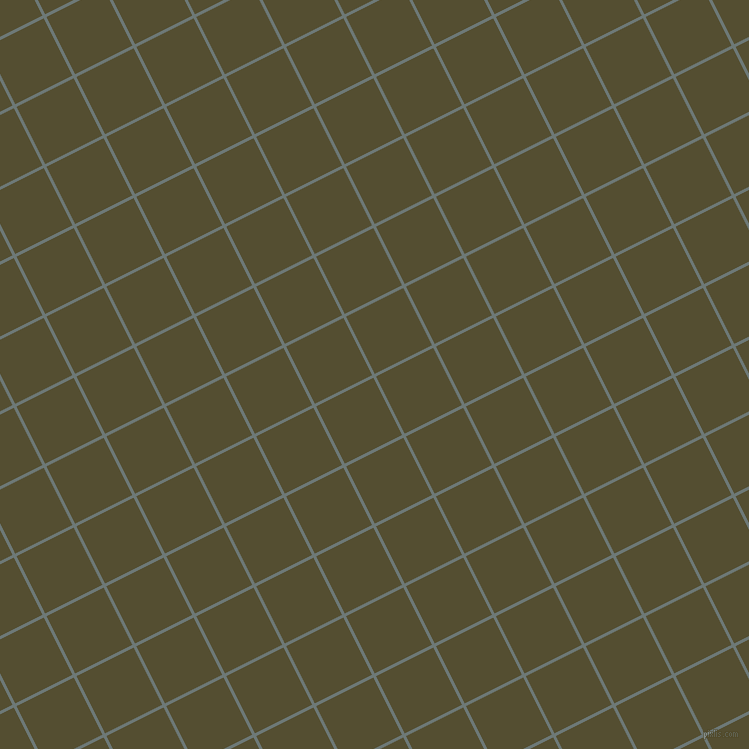 27/117 degree angle diagonal checkered chequered lines, 3 pixel lines width, 64 pixel square size, Rolling Stone and Thatch Green plaid checkered seamless tileable
