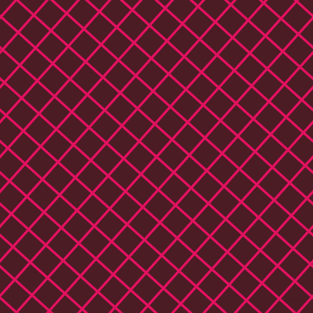 48/138 degree angle diagonal checkered chequered lines, 5 pixel lines width, 41 pixel square size, Ruby and Bordeaux plaid checkered seamless tileable