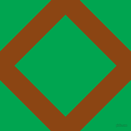 45/135 degree angle diagonal checkered chequered lines, 65 pixel lines width, 231 pixel square size, Saddle Brown and Pigment Green plaid checkered seamless tileable
