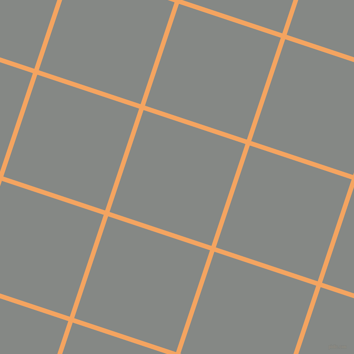 72/162 degree angle diagonal checkered chequered lines, 9 pixel line width, 209 pixel square size, Sandy Brown and Stack plaid checkered seamless tileable