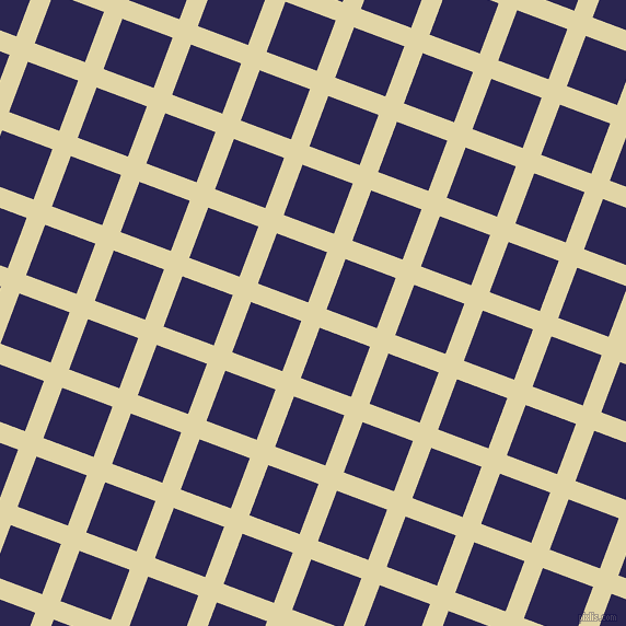 69/159 degree angle diagonal checkered chequered lines, 18 pixel line width, 49 pixel square size, Sapling and Paua plaid checkered seamless tileable