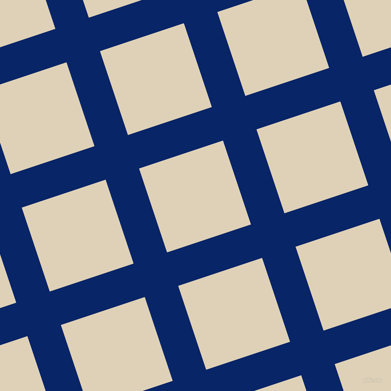 18/108 degree angle diagonal checkered chequered lines, 69 pixel line width, 173 pixel square sizeSapphire and Spanish White plaid checkered seamless tileable