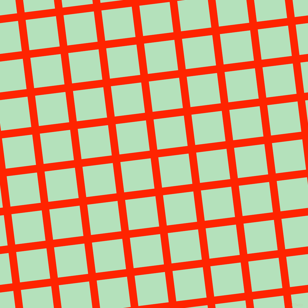 7/97 degree angle diagonal checkered chequered lines, 25 pixel line width, 100 pixel square size, Scarlet and Fringy Flower plaid checkered seamless tileable