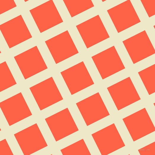 27/117 degree angle diagonal checkered chequered lines, 32 pixel lines width, 85 pixel square size, Scotch Mist and Tomato plaid checkered seamless tileable