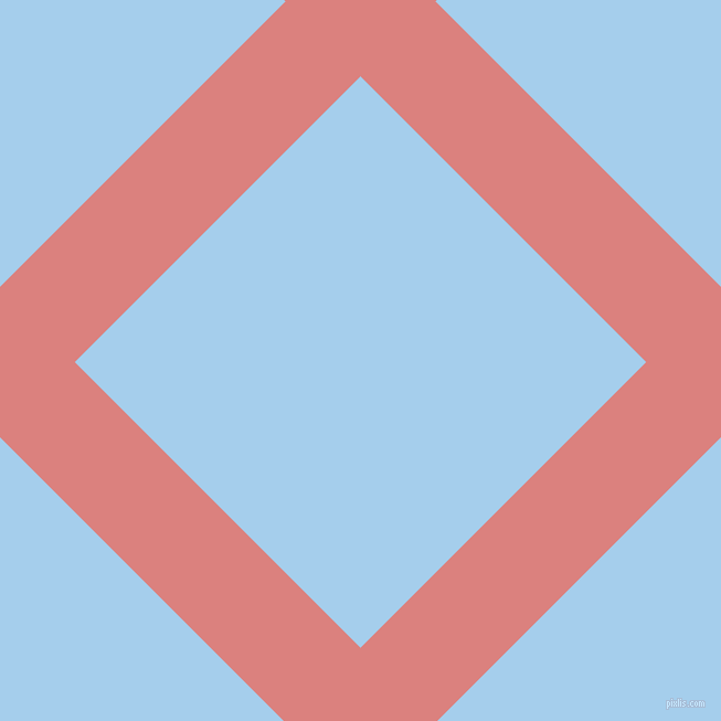 45/135 degree angle diagonal checkered chequered lines, 96 pixel line width, 366 pixel square size, Sea Pink and Sail plaid checkered seamless tileable