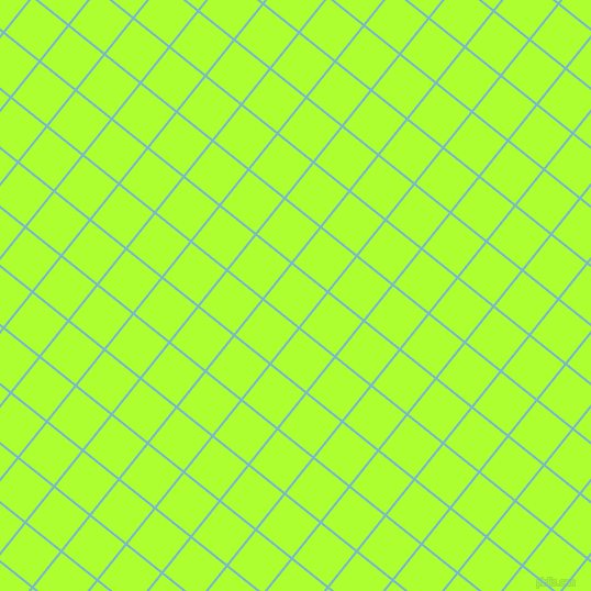 51/141 degree angle diagonal checkered chequered lines, 2 pixel lines width, 40 pixel square size, Seagull and Green Yellow plaid checkered seamless tileable