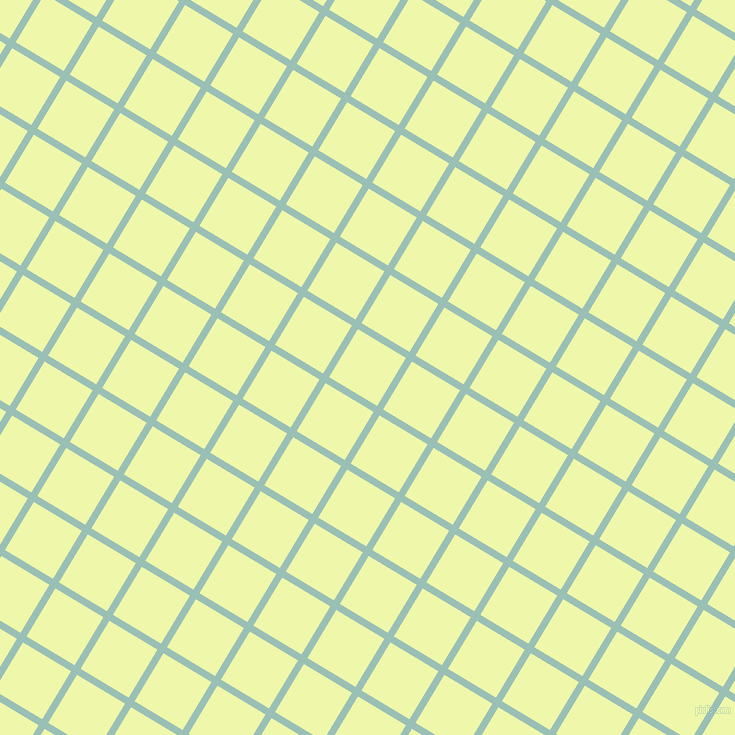 59/149 degree angle diagonal checkered chequered lines, 7 pixel lines width, 56 pixel square size, Shadow Green and Australian Mint plaid checkered seamless tileable