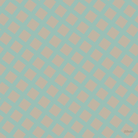 53/143 degree angle diagonal checkered chequered lines, 17 pixel line width, 36 pixel square size, Shadow Green and Tea plaid checkered seamless tileable