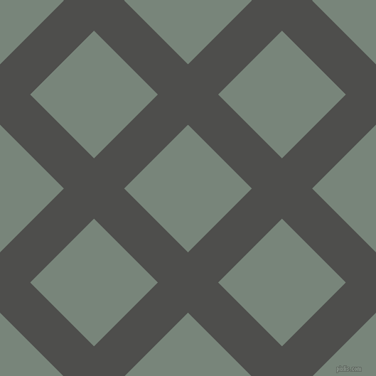 45/135 degree angle diagonal checkered chequered lines, 60 pixel lines width, 127 pixel square size, Ship Grey and Blue Smoke plaid checkered seamless tileable