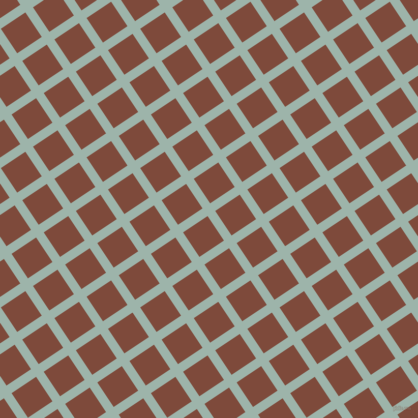 34/124 degree angle diagonal checkered chequered lines, 18 pixel line width, 58 pixel square size, Skeptic and Nutmeg plaid checkered seamless tileable