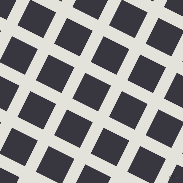 63/153 degree angle diagonal checkered chequered lines, 41 pixel line width, 97 pixel square size, Snow Drift and Black Marlin plaid checkered seamless tileable