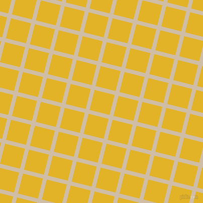 76/166 degree angle diagonal checkered chequered lines, 8 pixel lines width, 41 pixel square size, Soft Amber and Gold Tips plaid checkered seamless tileable