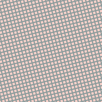 14/104 degree angle diagonal checkered chequered lines, 5 pixel line width, 10 pixel square size, Submarine and Coral Candy plaid checkered seamless tileable